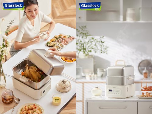 Glasslock不锈钢多功能大容量电蒸锅上新了