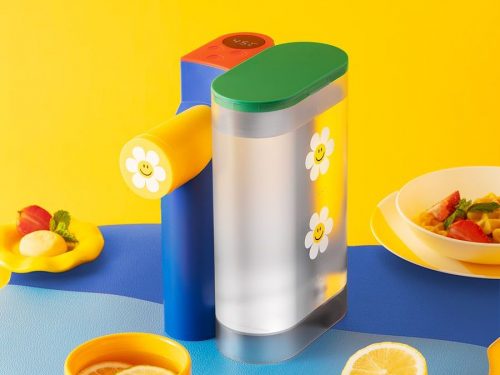 Glasslock联名迷你折叠便携式即热饮水机